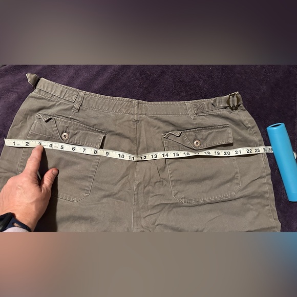 ⭐️REDUCED⭐️VINTAGE Venezia Cotton Khaki Adventure Shorts, 18 (fit like a 16) - Picture 8 of 12